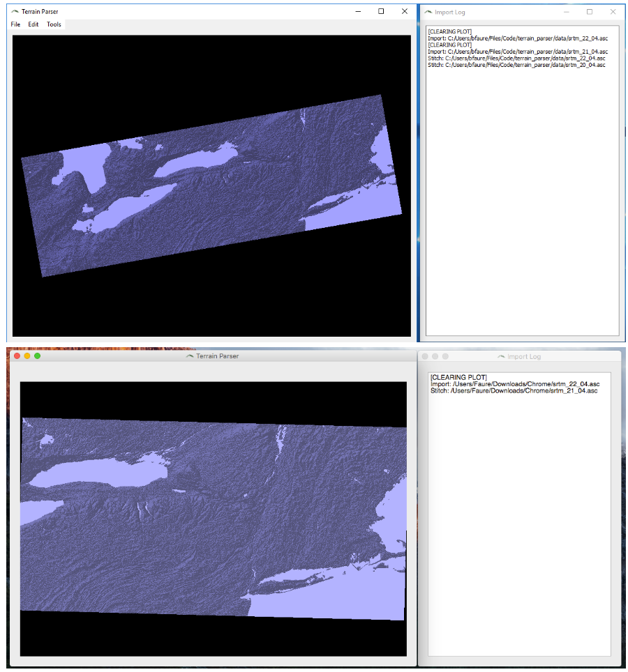 ArcInfo Ascii Terrain Parser